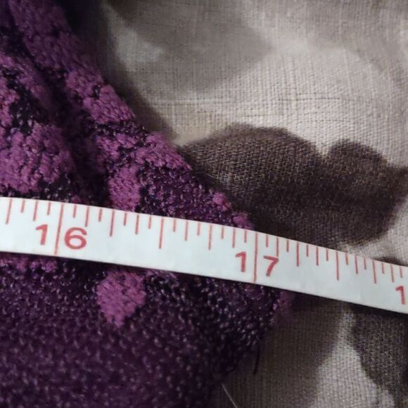 New BeBop Purple Lace Pullover Junior‎ Size M Elastic Waist Lined Dress - Picture 8 of 10